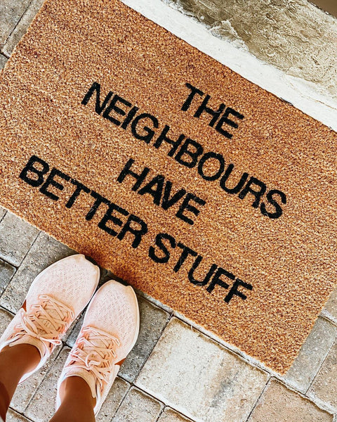 Better Neighbours Vinyl Coir Doormat