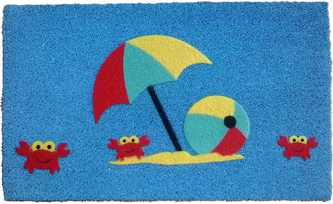 Crab's Beach PVC Doormat