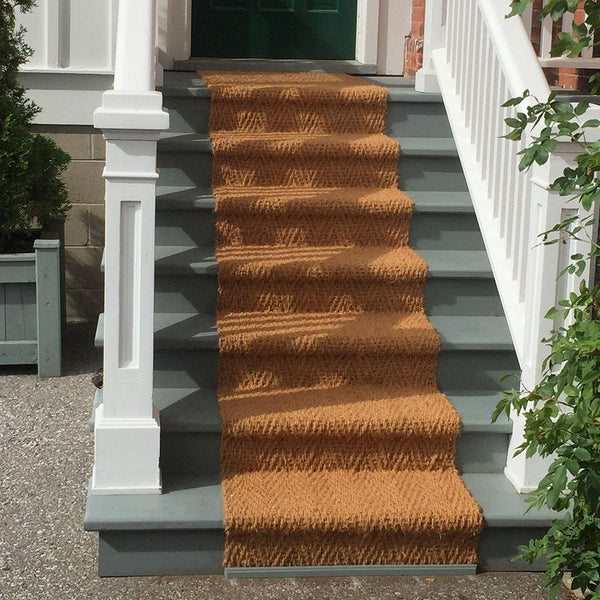 Custom Sized Herringbone Weave Coco Runners