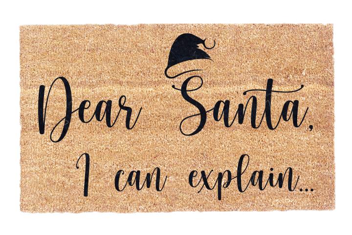 Dear Santa, I Can Explain..