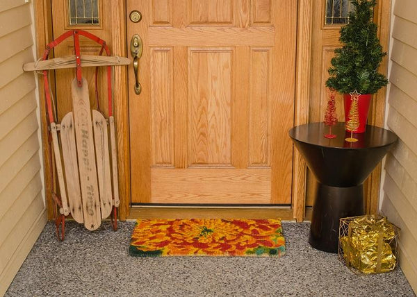 Chrysanthemum Coco Doormat