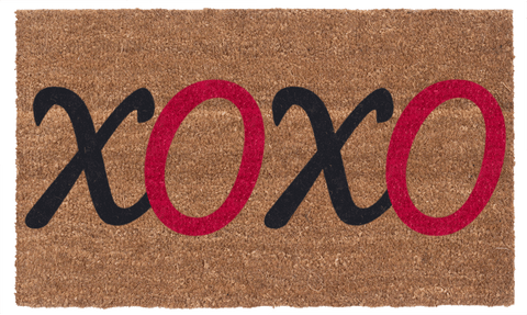XOXO Handwoven Coco Doormats